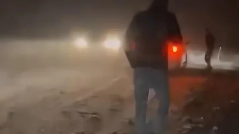 Yüksekova-Şemdinli Yolunda Kurtarma Çalışması