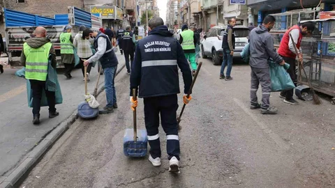 Diyarbakır'da Temizlik Seferberliği