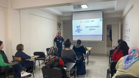 Karacasu'da Afet Eğitimi