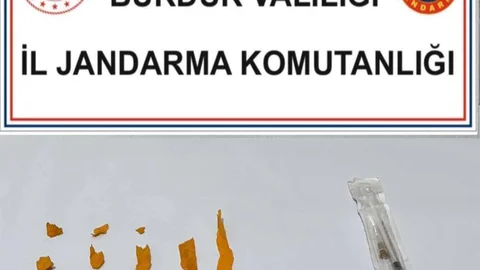 Burdur'da Uyuşturucu Operasyonu