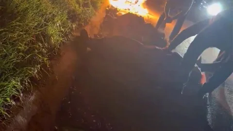 Sakarya'da Motosiklet Kazası