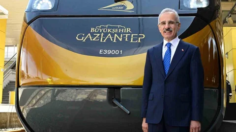 Gaziantep'e Dördüncü Tren Seti Geldi