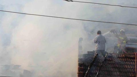 Demirci'de Yangın Felaketi