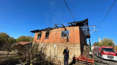 Burdur'da Yangın Paniği