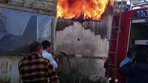 Sakarya'da Yangın Olayı