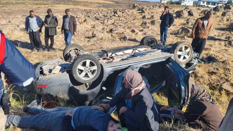 Şanlıurfa'da Aile Kazada Yaralandı