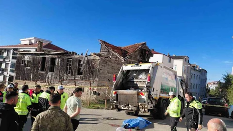 Sinop'ta Kaza Anı Kamerada