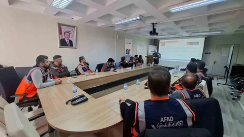 Bayburt'ta AFAD Eğitimi Başladı