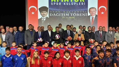 Düzce'de Amatör Sporculara Destek