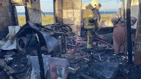 Bursa'da Ev Yangını