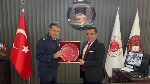 Albay Güngör ve Başsavcı Çatlı Buluştu