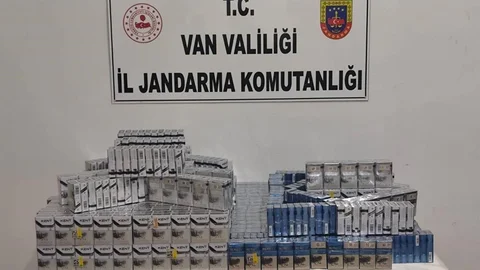 Van'da Kaçak Sigara Operasyonu