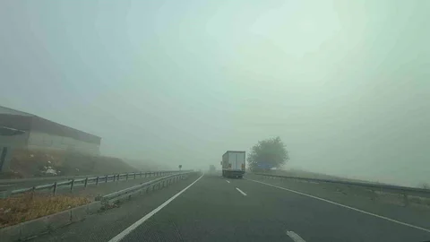 Diyarbakır'da Yoğun Sis Etkisi