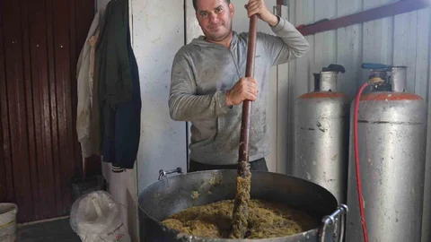 Hatay'da Zeytinyağlı Defne Sabunu Üretimi Artıyor