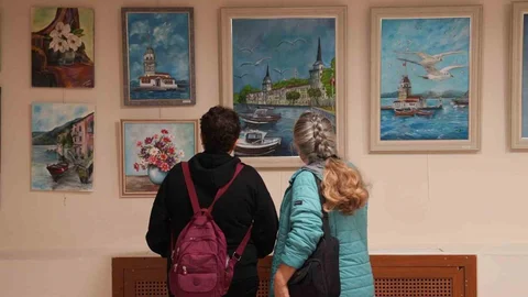 Atölye No 10 Sergisi Kartal'da Açıldı