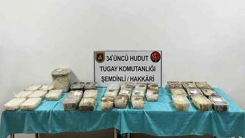 İran Hudut Hattında Uyuşturucu Ele Geçirildi