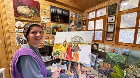 Uzungöl'ün Hikayeleri Tuvale Taşınıyor