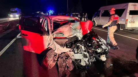 Batman'da Zincirleme Trafik Kazası