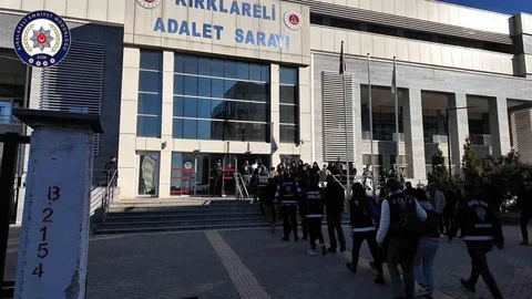 Kırklareli'nde Daltonlar Operasyonu Gerçekleşti