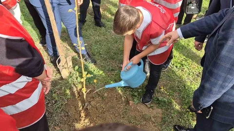 Tekirdağ'da Fidan Dikimi Etkinliği
