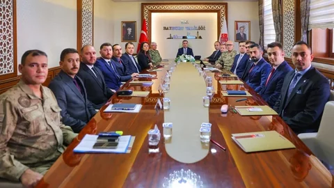 Bayburt'ta Güvenlik Toplantısı Yapıldı