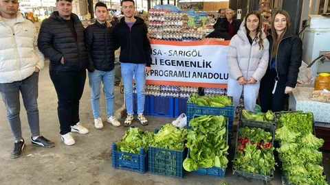 Manisa'da Tarımda Uygulamalı Eğitim Başarıyla Sürüyor