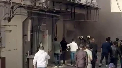 İSTOÇ'ta Yangın Korkusu Yaşandı