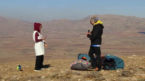 Gercüş'te Yamaç Paraşütü Deneyimi