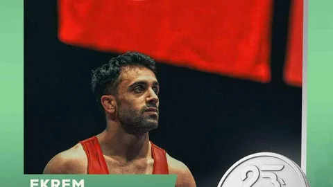 Ekrem Öztürk Gümüş Madalya Kazandı