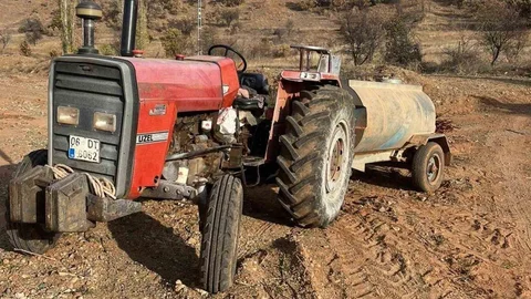 Kırıkkale'de Traktör Kazası Yaşandı