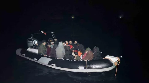 Muğla’da Düzensiz Göçmen Kurtarıldı