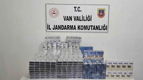 Van’da 2 Bin Paket Kaçak Sigara Ele Geçirildi