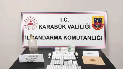 Karabük'te Uyuşturucu Operasyonu Düzenlendi