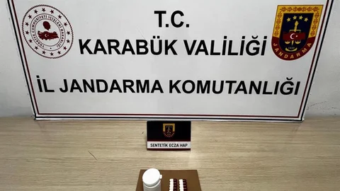 Karabük'te Sentetik Ecza Operasyonu