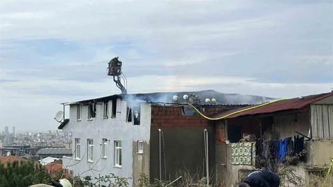 Maltepe'de Bina Yangını Meydana Geldi