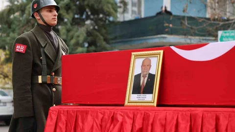 Elazığ'da Kore Gazisi Uğurlandı