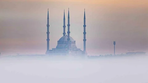 Diyarbakır'da Sisle Görsel Şölen