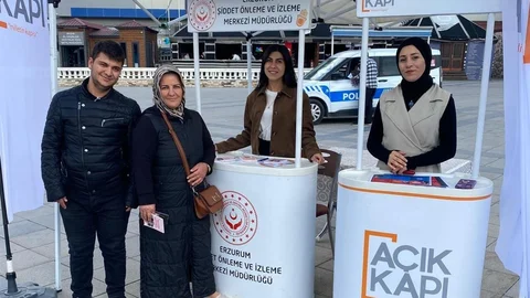 Erzurum'da Açık Kapı Projesi Tanıtıldı