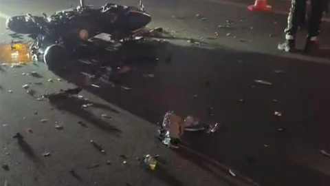 Elazığ'da Motosiklet Kazası