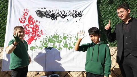 Filistin İçin İz Bırak Etkinliği Diyarbakır'da