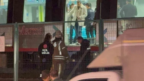 Küçükçekmece'de Marmaray'da Ölüm Olayı