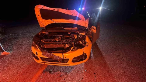 Çorum'da Dana Kazası: 2 Yaralı