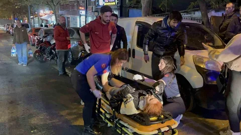 Tekirdağ'da Motosiklet Kazası