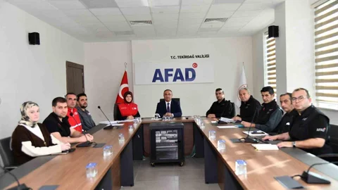 Tekirdağ'da Afet Beslenme Kapasitesi Gözden Geçirildi