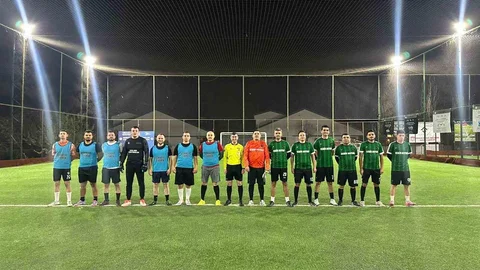 Denizli'de Halı Saha Turnuvası Yapıldı