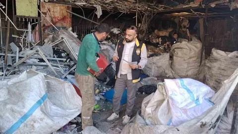 İskenderun'da Hurdacılara Denetim Yapıldı