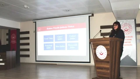 Kütahya'da Kadına Yönelik Şiddetle Mücadele Semineri