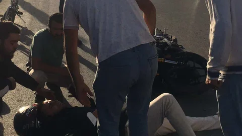 Mersin'de Motosiklet Kazası