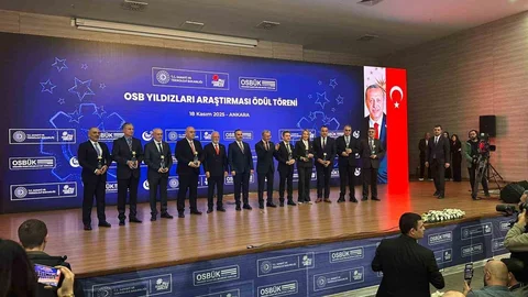 Denizli OSB'de Ödül Sevincı