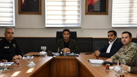 Sarıkamış'ta Kış Hazırlıkları Toplantısı